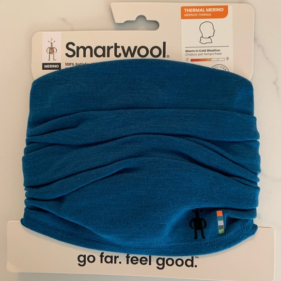 SmartWool Thermal LONG NECK GAITER
NIVAL BLUE HEATHER NWT - Picture 1 of 7